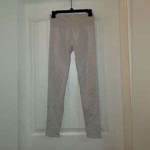 Ryka Light Gray Athleisure Sculpting Leggings Womens Size Medium